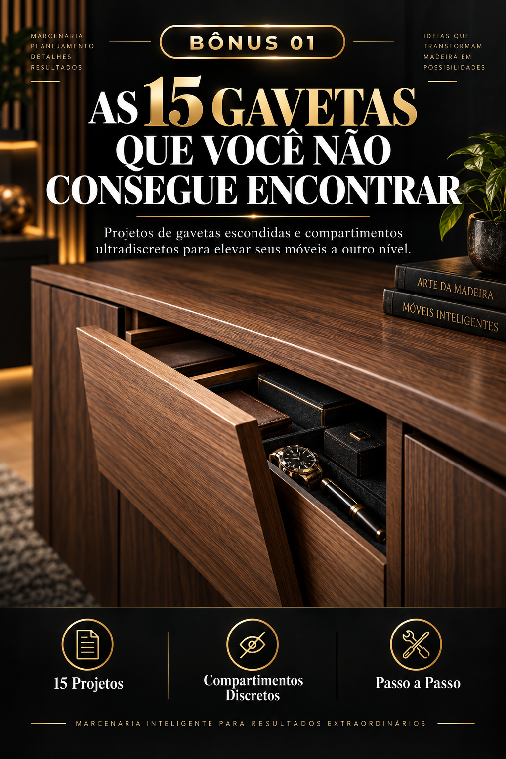 Bônus 01 — As 15 Gavetas que Você Não Consegue Encontrar