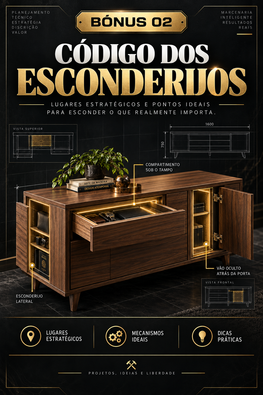 Bônus 02 — Código dos Esconderijos